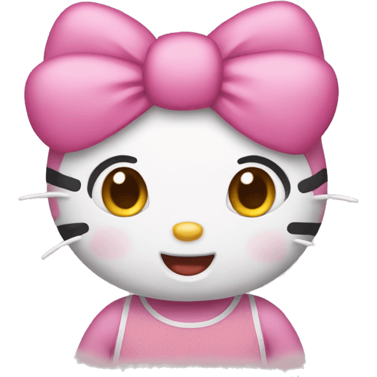 Hello kitty emoji emoji