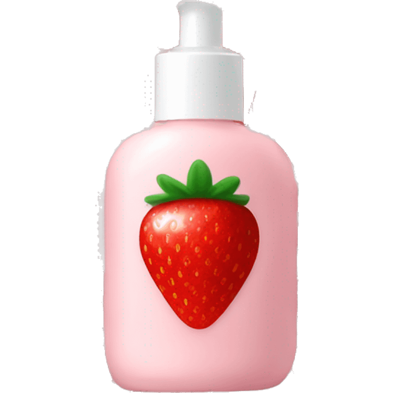 Strawberry dream EOS lotion emoji