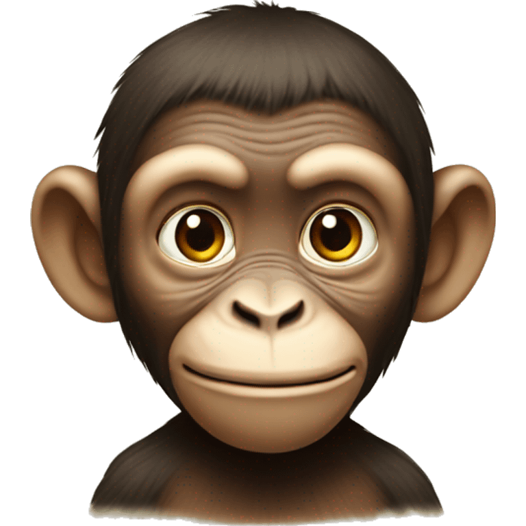 monkey with china emoji