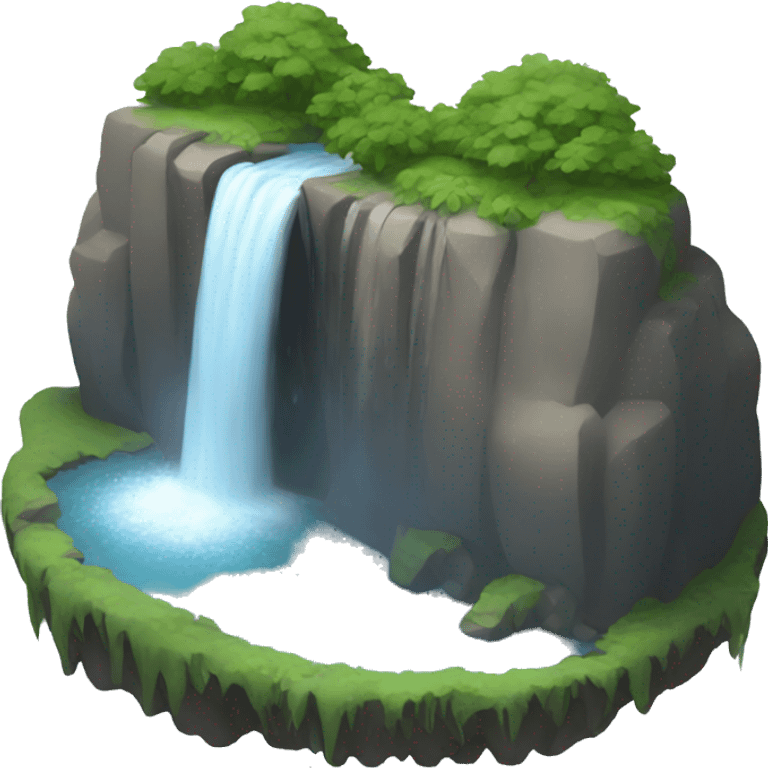 Waterfall emoji