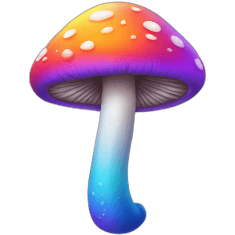 Rainbow Mushroom emoji