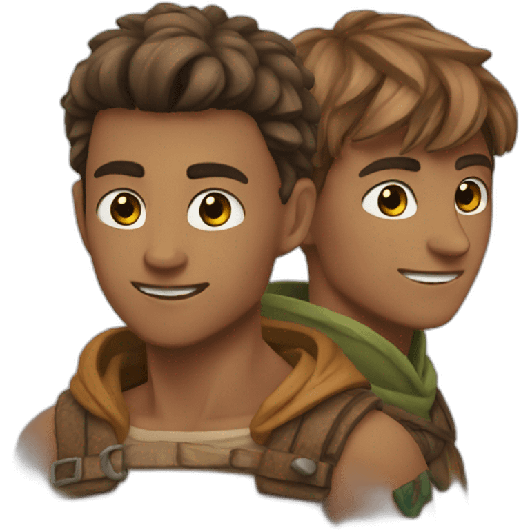 Laink and terracid emoji