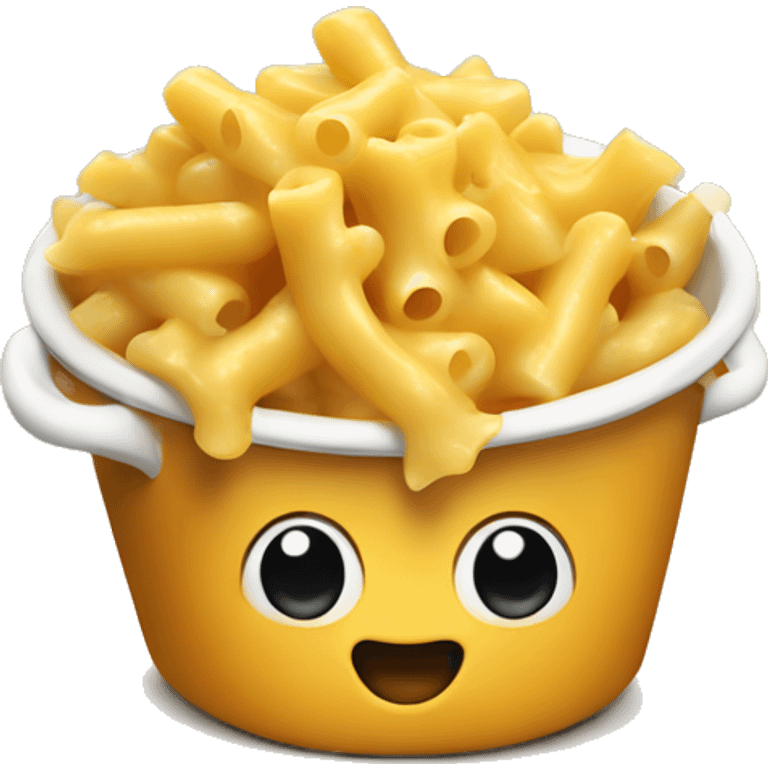 Mac and cheese emoji