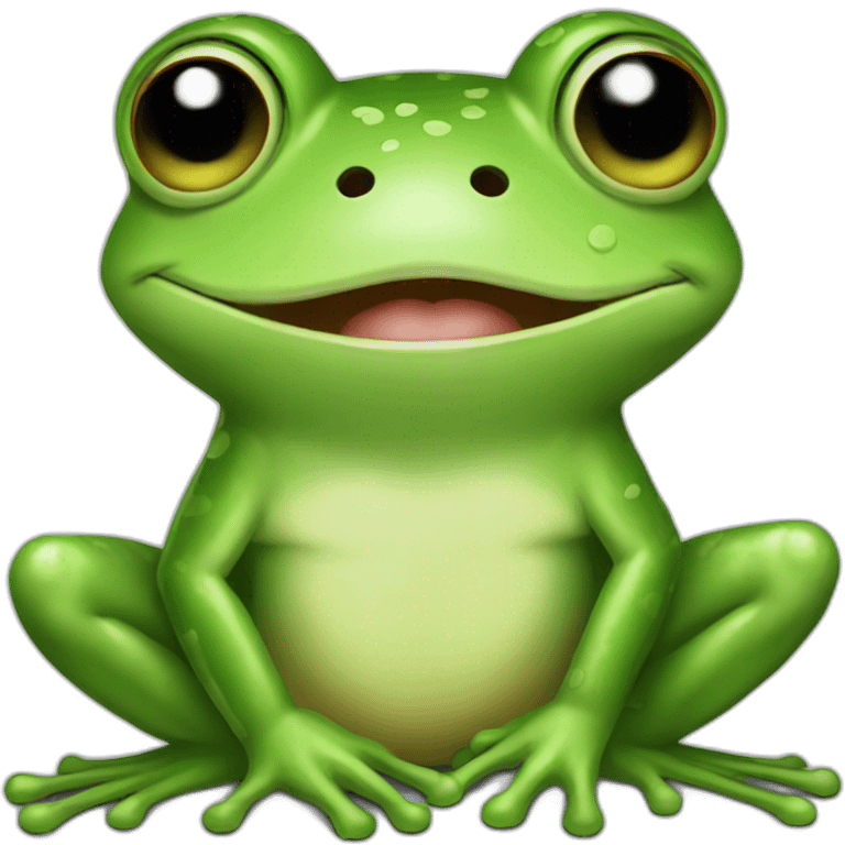 frog love frog emoji