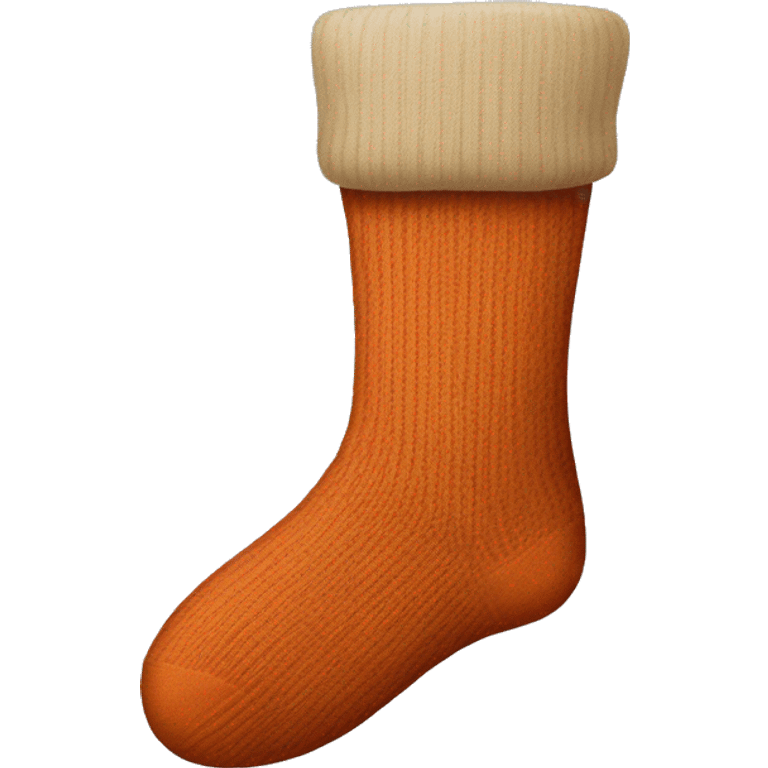 Stiff sock emoji