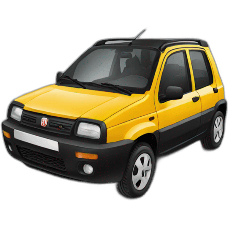 fiat panda car emoji emoji