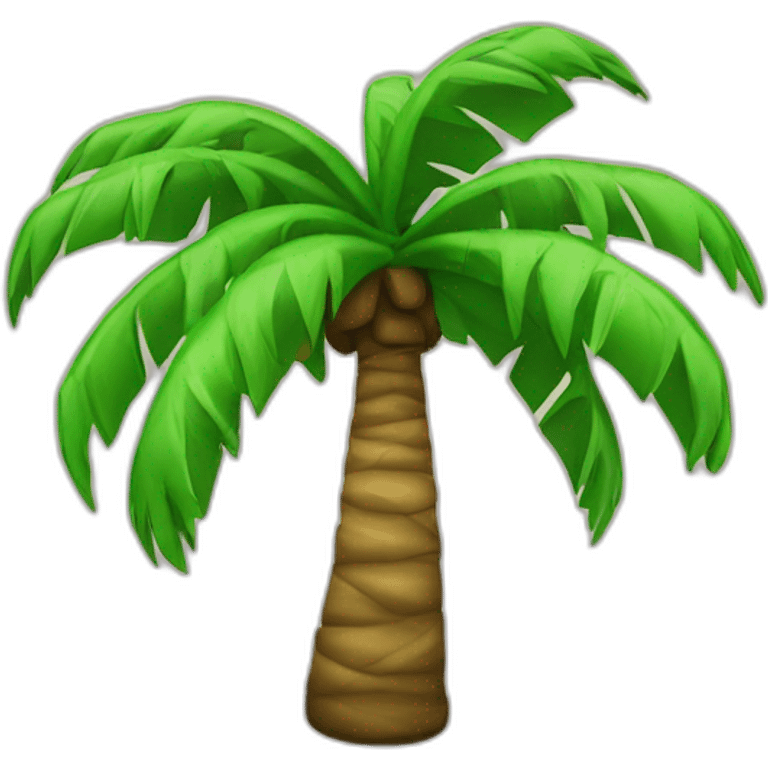 Palm tree computer emoji