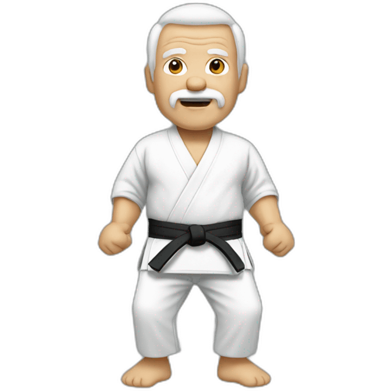 Old karate sensei emoji