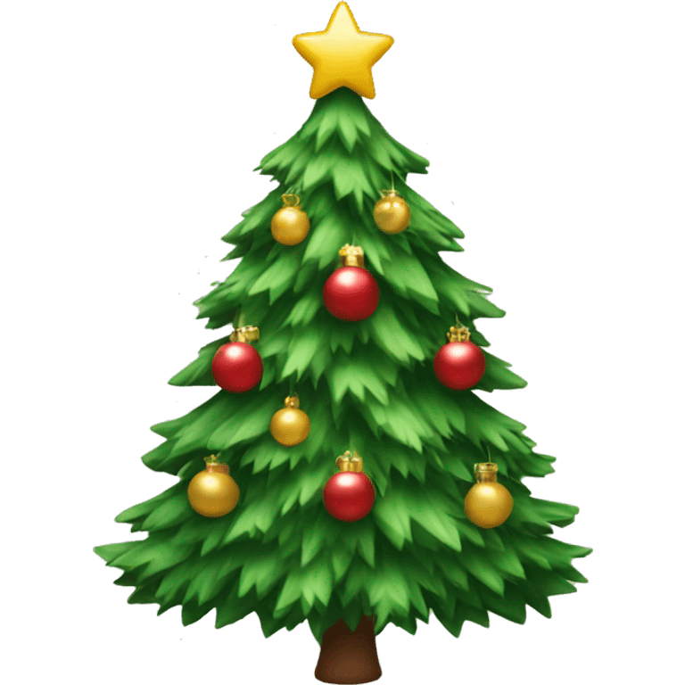 cute chrismas tree emoji