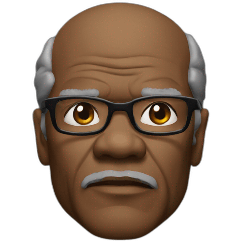 samuel l jackson serious emoji