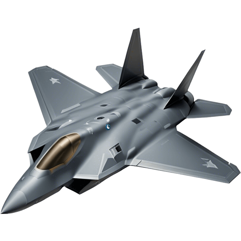 F-22 Raptor - Lockheed Martin (Model Year: 2020) (Iconic colour: Stealth gray) emoji