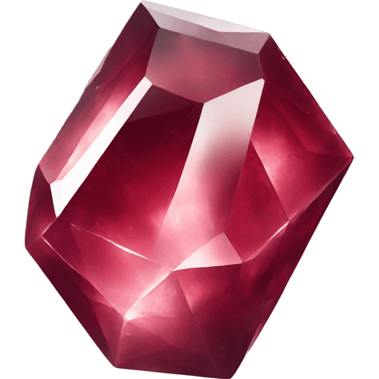 Garnet natural crystal emoji