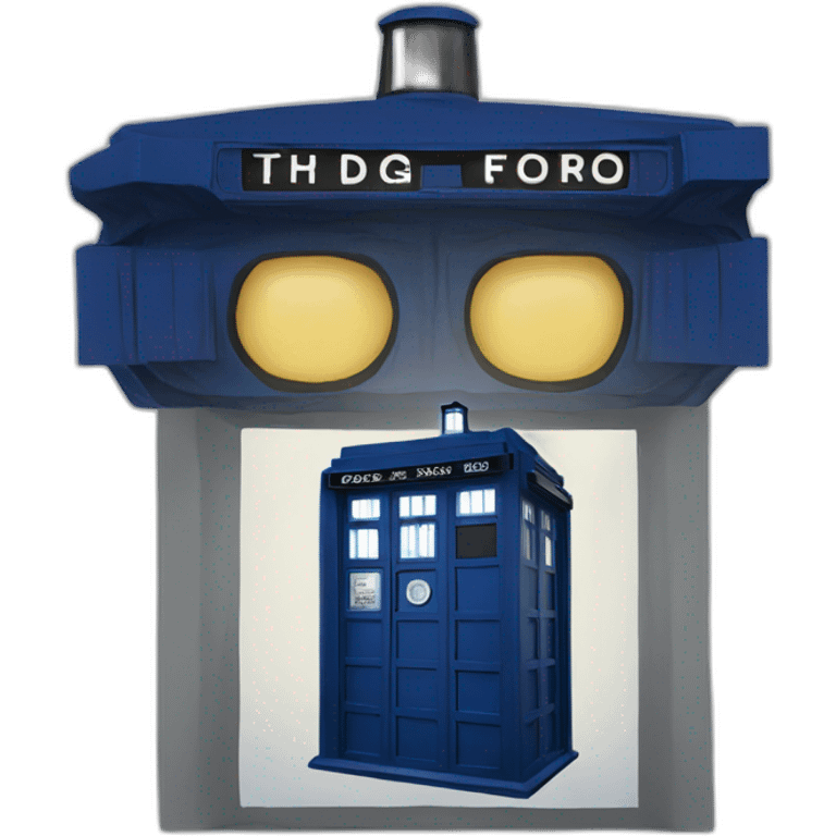 Tardis emoji