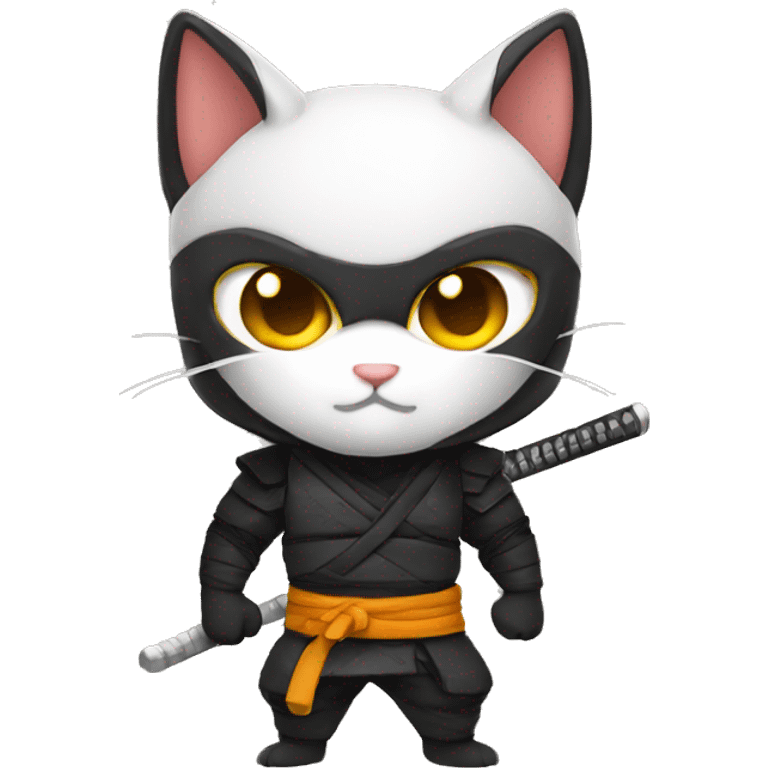 Ninja gato emoji