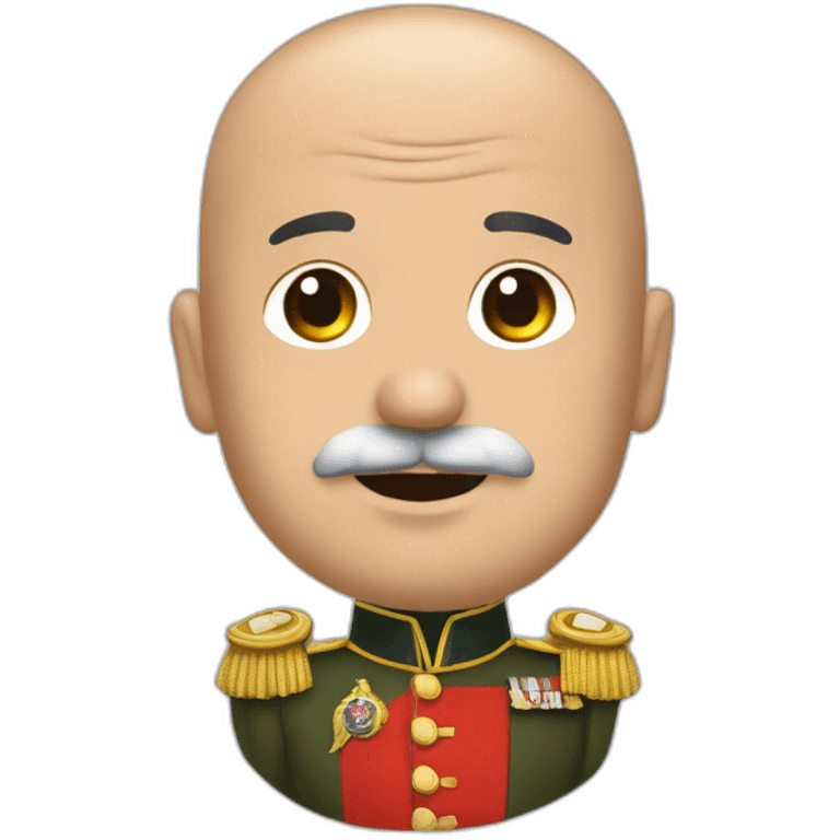 Quiero un emoji de Francisco Franco alargando la mano emoji