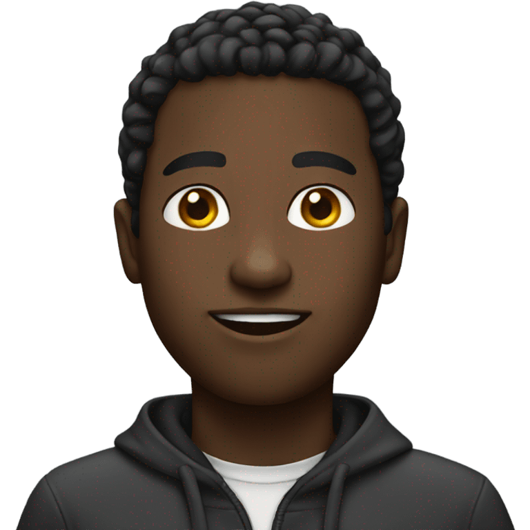 Black guy emoji