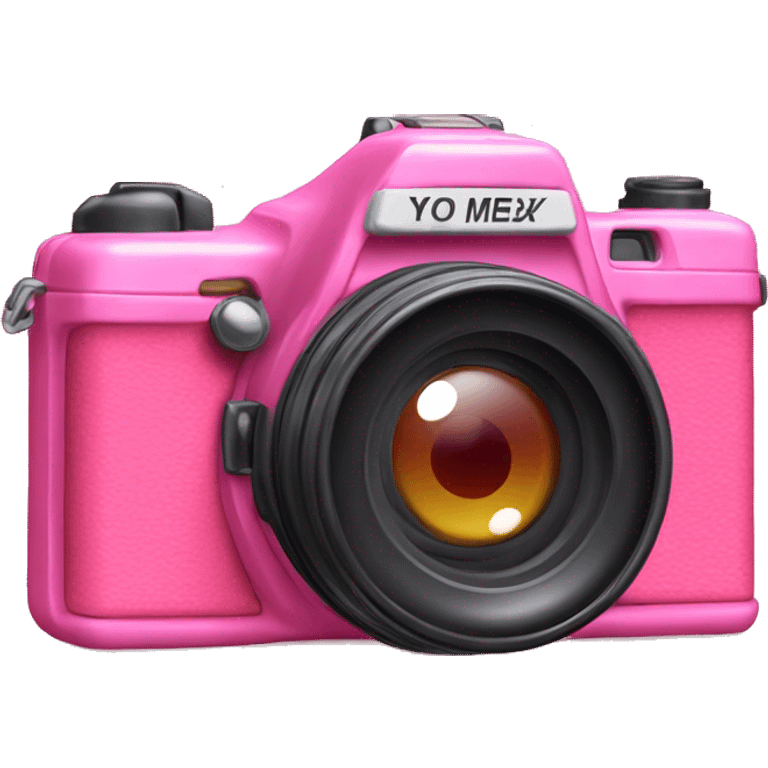 y2k digital pink camera emoji