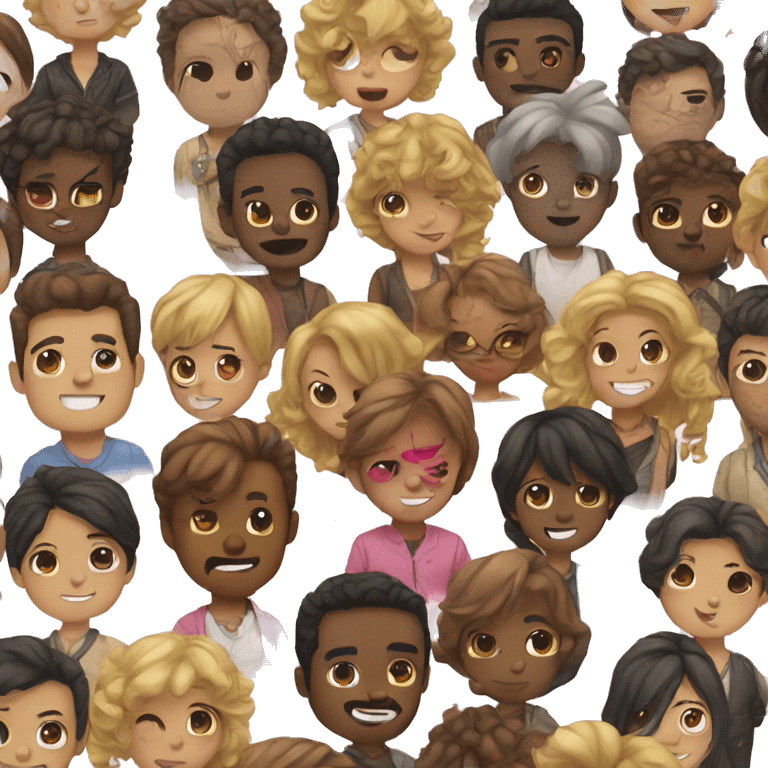 People kawaii emoji