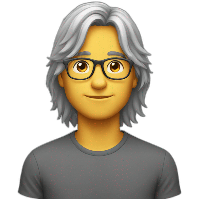 semi-long-hair-gray-boy-with-glasses emoji