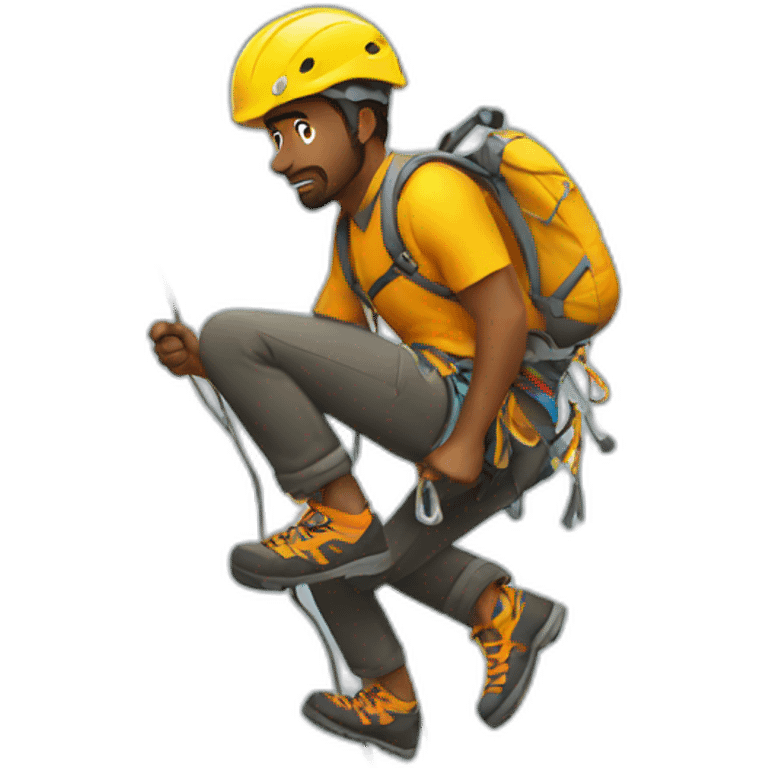 climber with style emoji