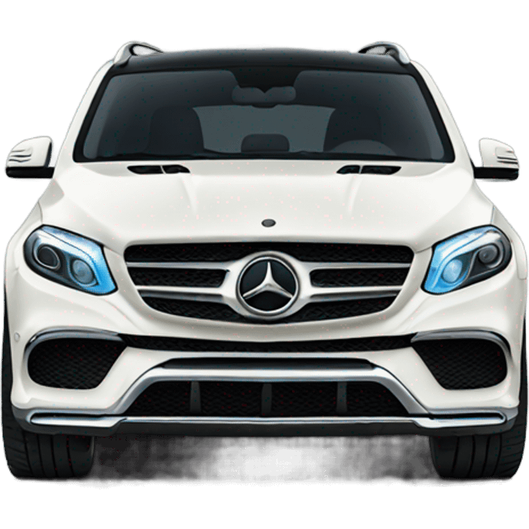 White GLE Mercedes  emoji