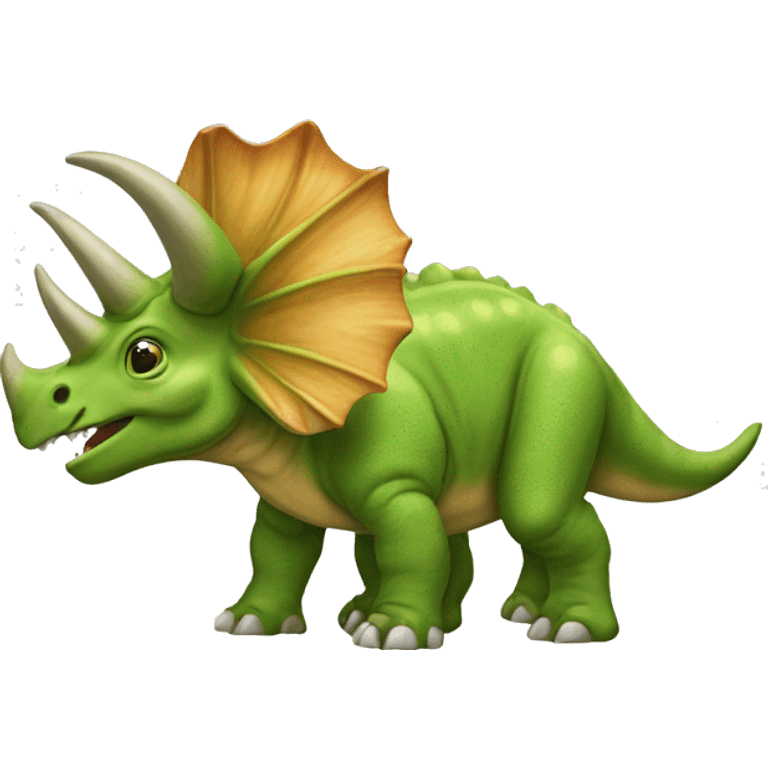 Triceratops dinosaurs emoji