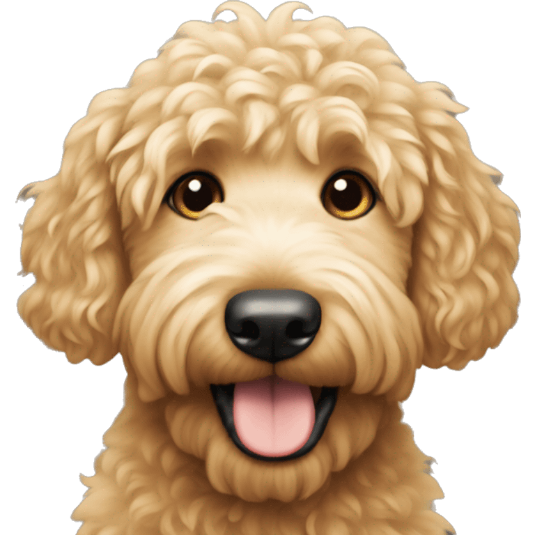 A Golden Doodle  emoji