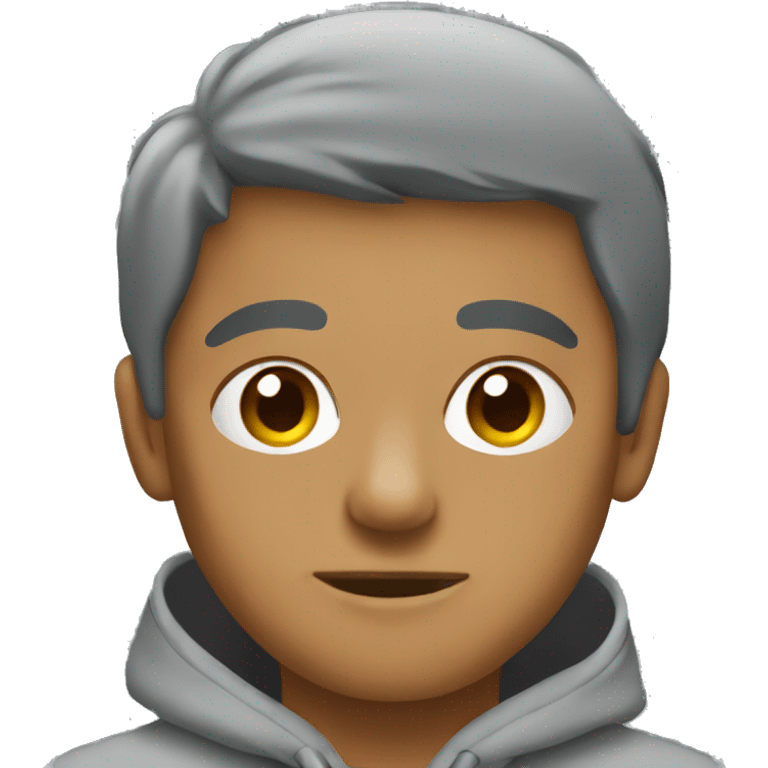 Gray sweatsuit emoji