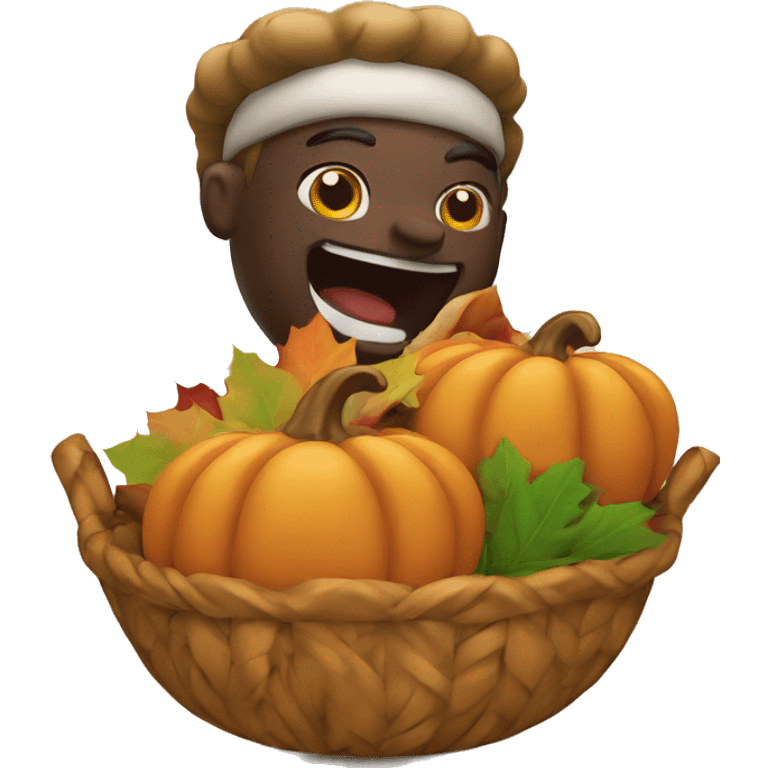 Happy Thanksgiving emoji