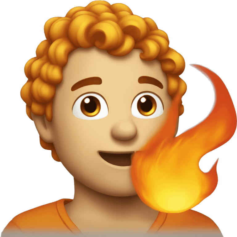 Numero 24 en feu emoji