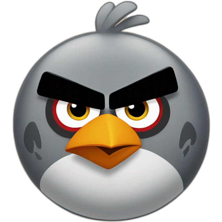 Red de angry birds emoji