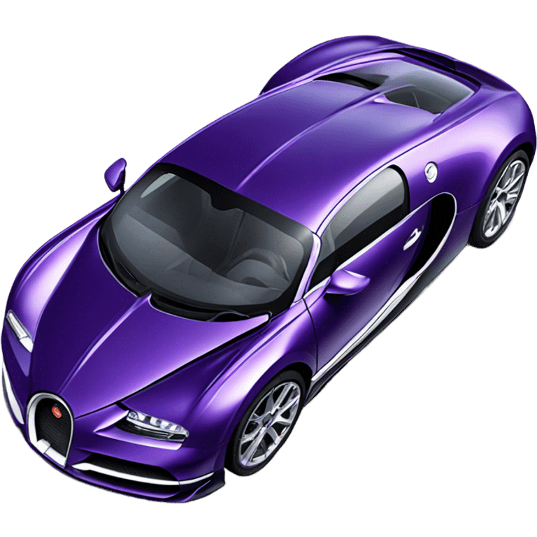 Purple Bugatti  emoji