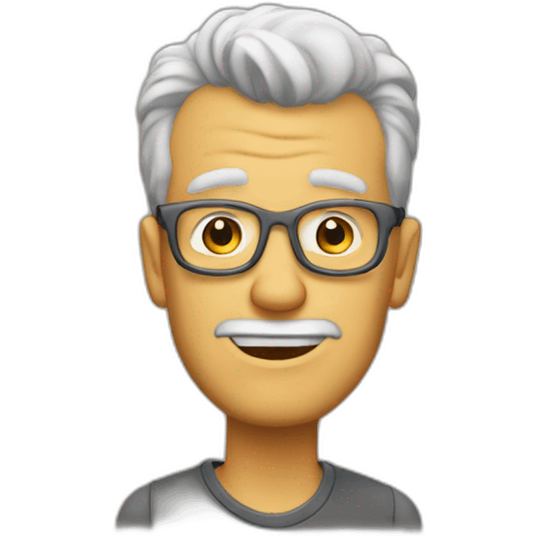 dicker Mann mit Bart emoji