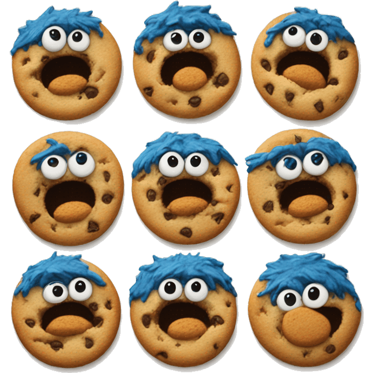 Cookie Monster  emoji