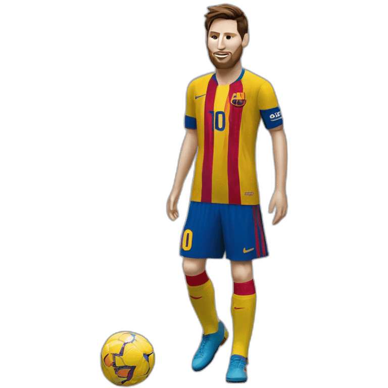 Messi ballon d’or emoji