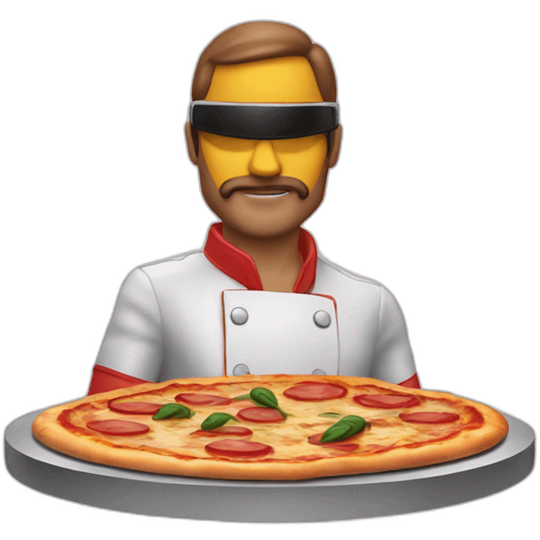 Pizza disco volante emoji