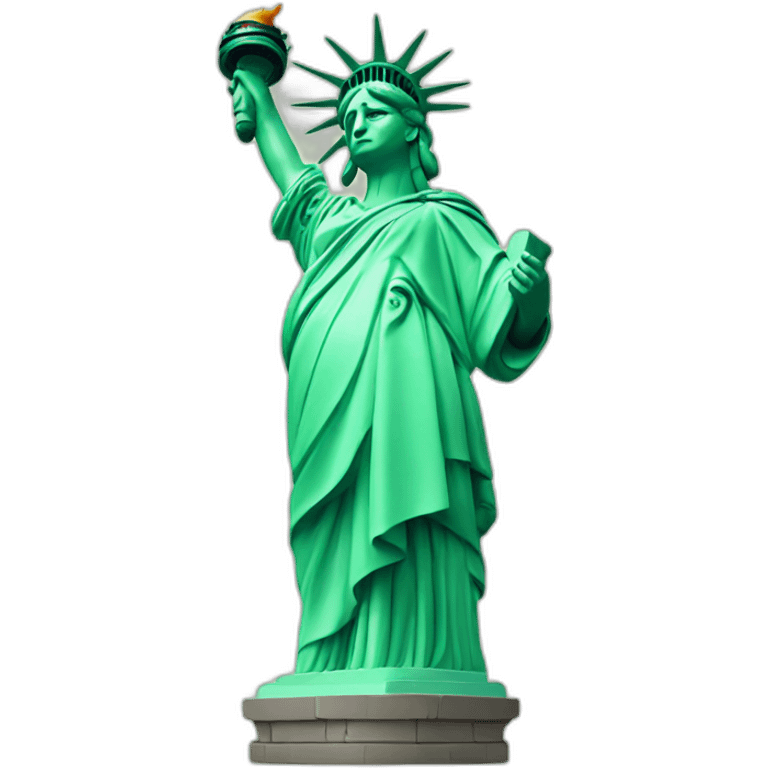 North indian Statue of Liberty emoji