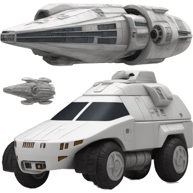 Car.Star Wars imperial cruiser. 1car emoji