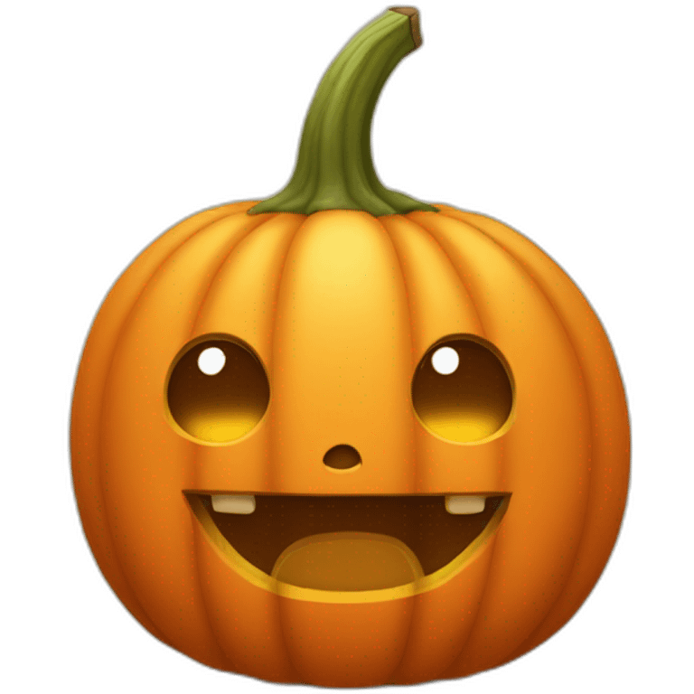 cute pumpkin emoji