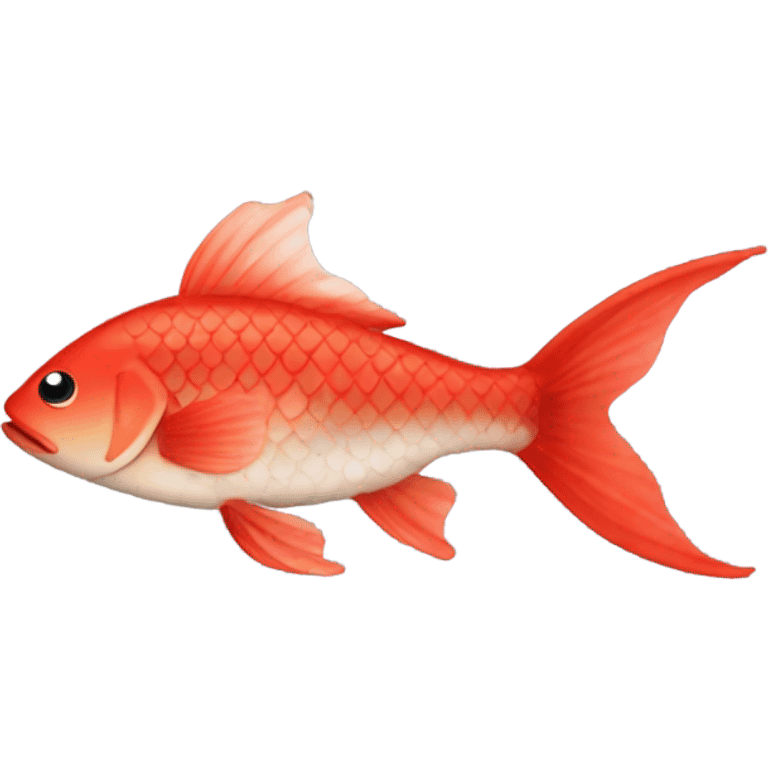 Red fish emoji