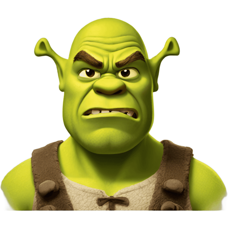 shrek angry  emoji