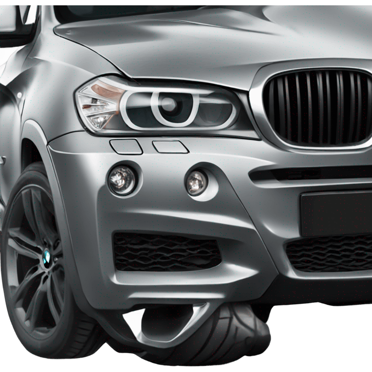 black BMW x3 Msport emoji