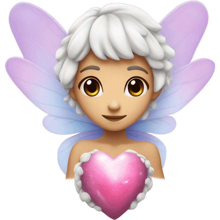 Cute fairy core heart  emoji