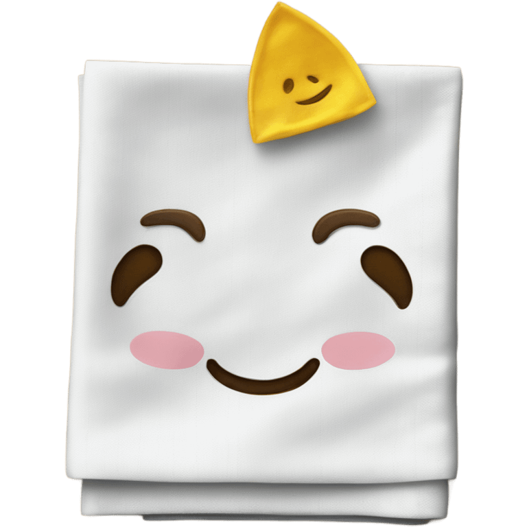 Cute napkin emoji