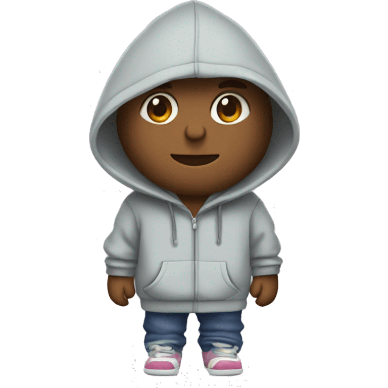 stylish oversize hoodie emoji