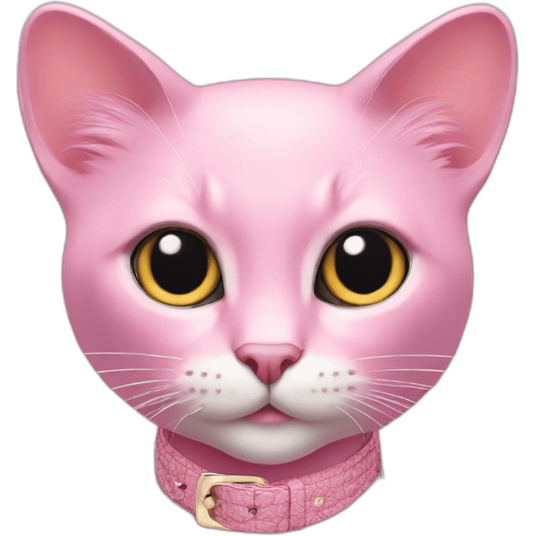 Dior-猫-pink emoji