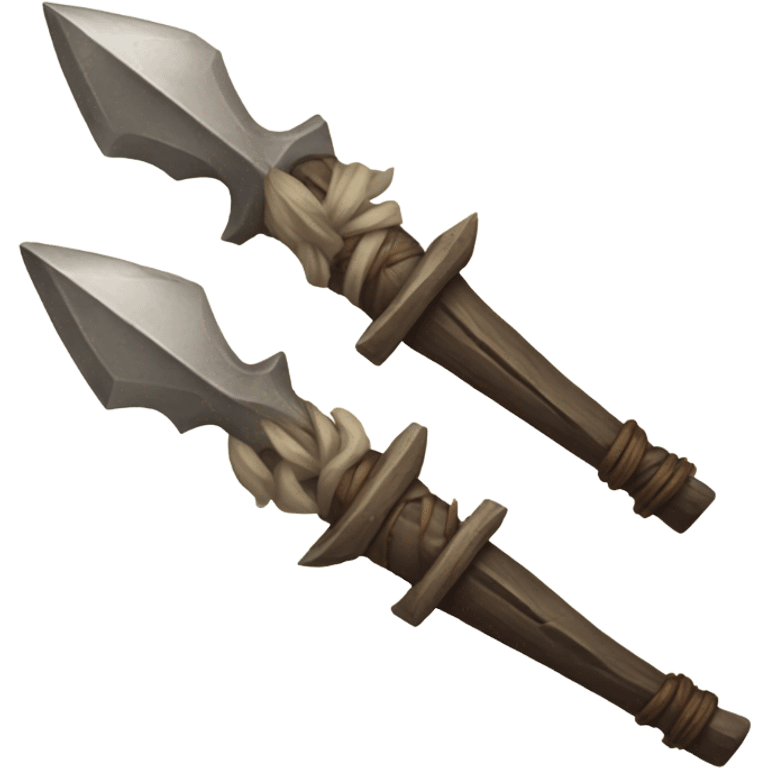 old spear weapon emoji