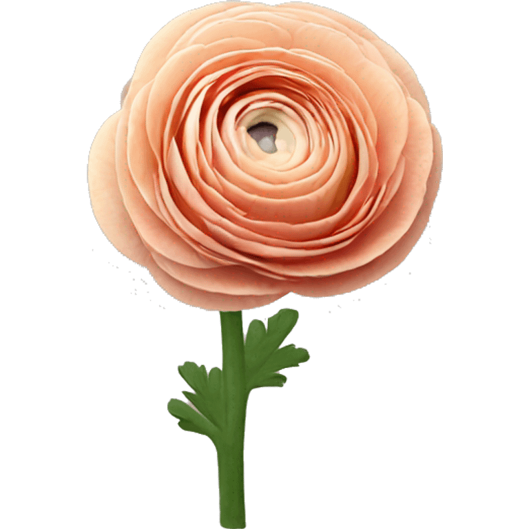 Ranunculus flower emoji