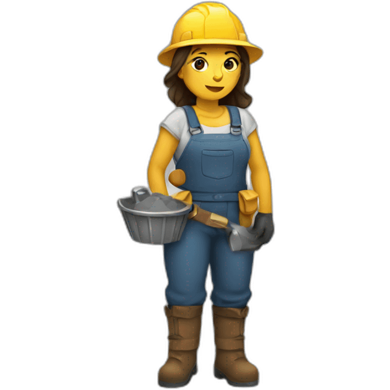 women miner emoji