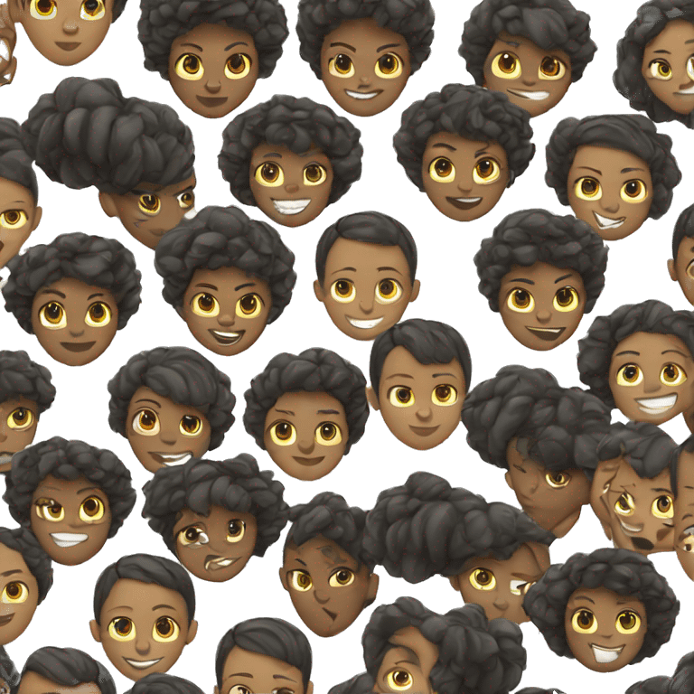 Black girl playing football emoji